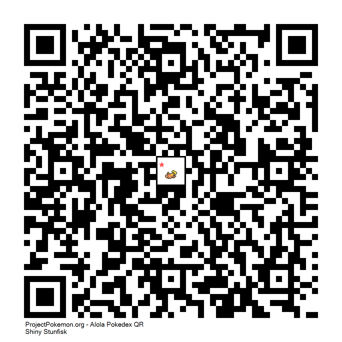 Cdigo QR de Stunfisk variocolor